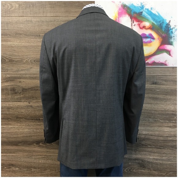 RALPH LAUREN Mens Blazer Sport Coat Casual Jacket Size 52L Classic Wool Suit - Picture 11 of 12